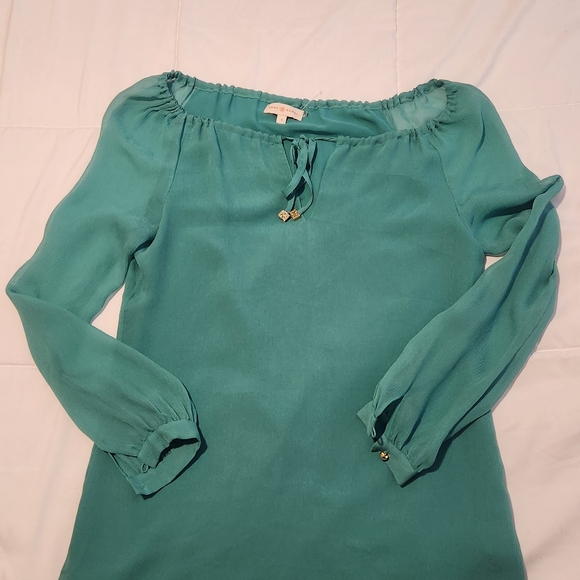 Tory Burch Tops - Tory Burch Tie-Neck Blouse